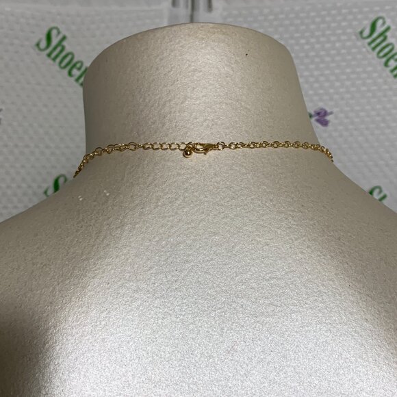 Neon Tuesday Necklace Lord Of The Rings Lorien Leaf Jewelry Gold Tone LOTR - Picture 3 of 4